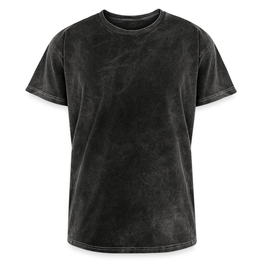 Customizable Mineral Wash T-shirt ADD YOUR OWN PHOTO, IMAGES, DESIGNS, QUOTES AND MORE - mineral black