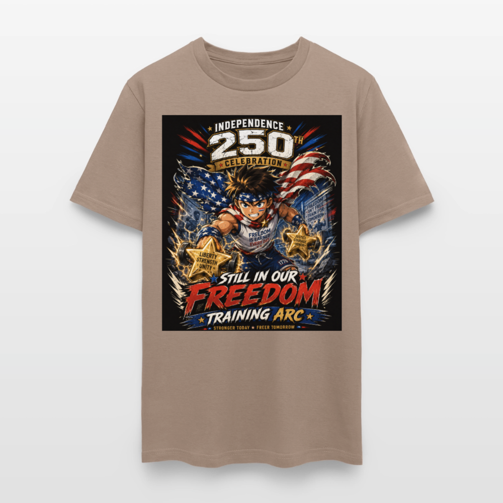 Patriotic T Shirt for July 4th Fans: Anime Hero Graphic - safari