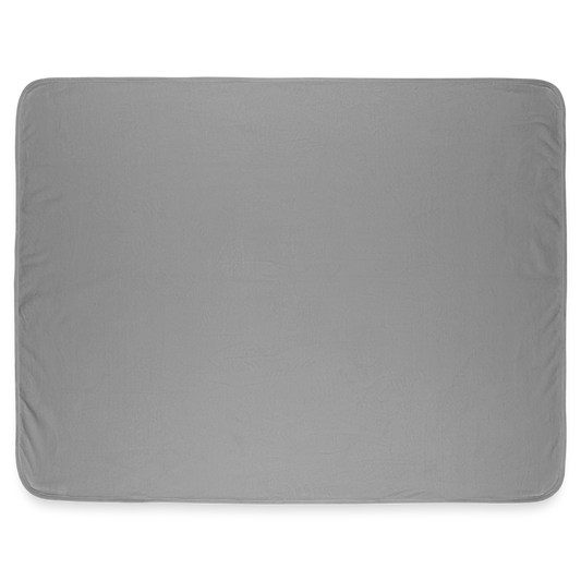 Custom Photo Fleece Blanket – Personalized Cozy Throw with Your Images, Quotes & Designs - gray