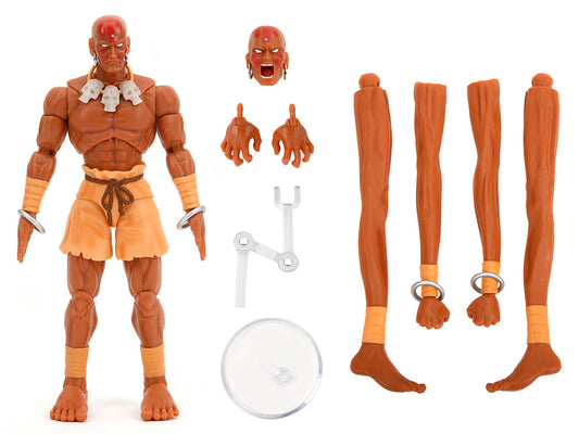 Dhalsim 6" Moveable Figure with Accessories and Alternate Head and Hands "Ultra Street Fighter II: The Final Challengers" (2017) Video Game model by Jada