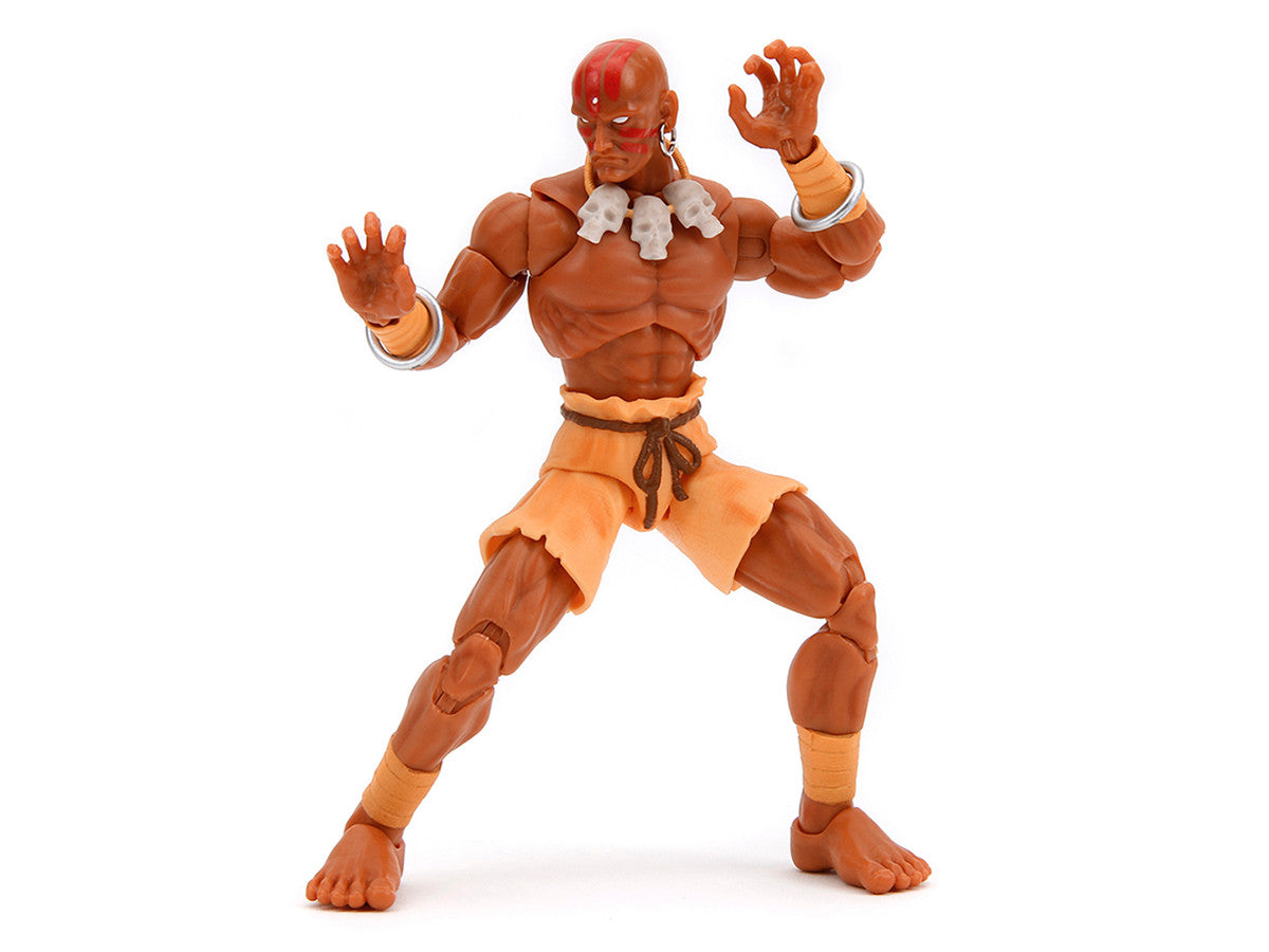 Dhalsim 6" Moveable Figure with Accessories and Alternate Head and Hands "Ultra Street Fighter II: The Final Challengers" (2017) Video Game model by Jada