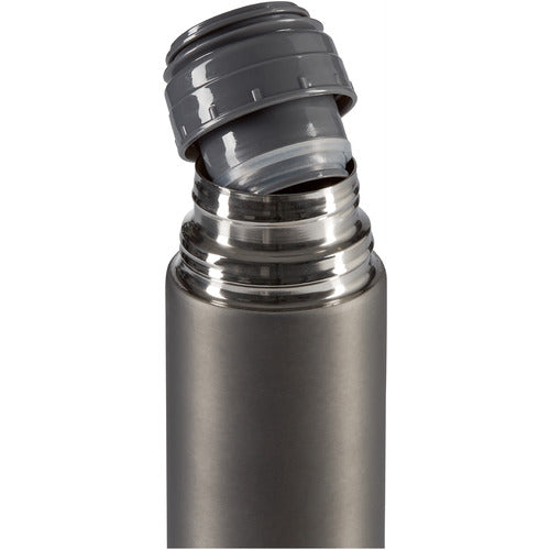 14.2 fl. oz black double-wall vacuum insulated stainless steel bottle & cup