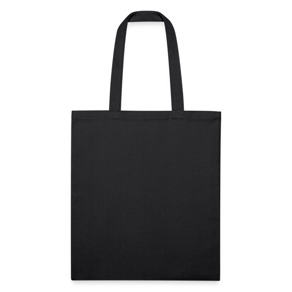 Customizable Recycled Tote Bag add your own photos, images, designs, quotes, texts and more - black