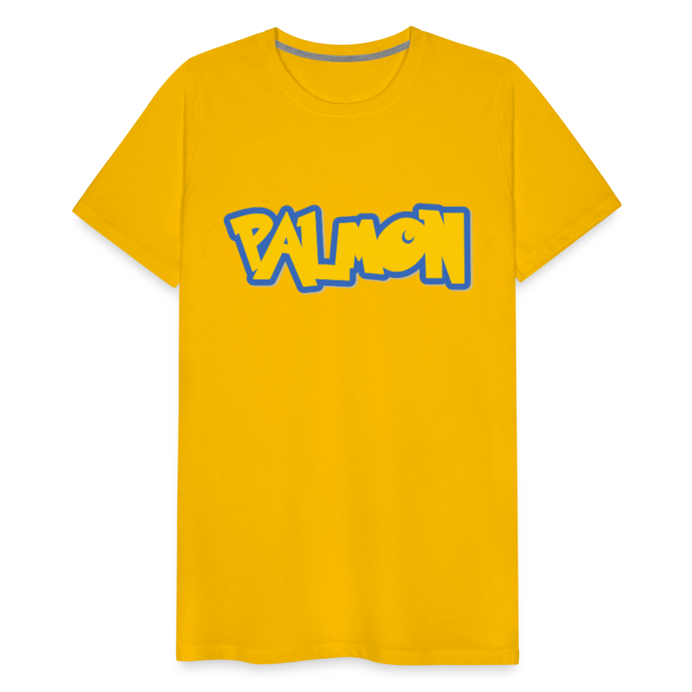 PALMON Videogame Gift for Gamers & PC players Men's Premium T-Shirt - sun yellow