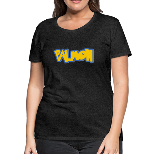 PALMON Videogame Gift for Gamers & PC players Women’s Premium T-Shirt - charcoal grey