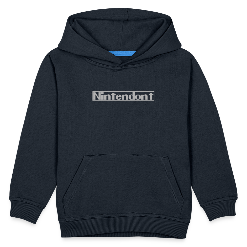 Nintendont funny parody Videogame Gift for Gamers Kids‘ Premium Hoodie - navy