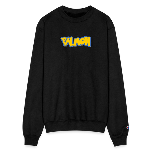 PALMON Videogame Gift for Gamers & PC players Champion Unisex Powerblend Sweatshirt - black