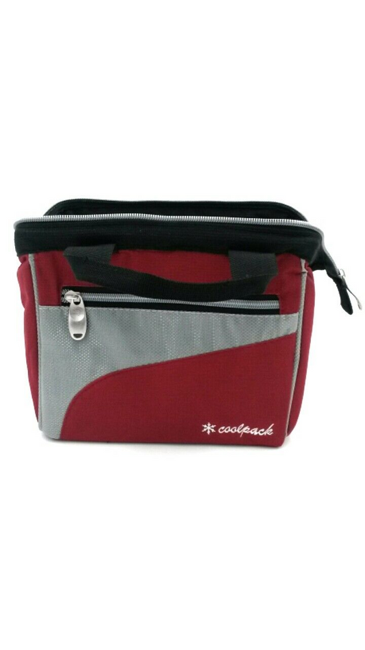 Insulated Lunch Bag Cooler,Wide open top design, Front pocket, Top carry handle