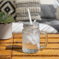 Customizable Mason Jar add your own photos, images, designs, quotes, texts and more