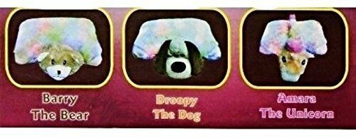 Dazzle Pets, animal Light up Plushie Doll Pillow for Kids! Barry the Bear