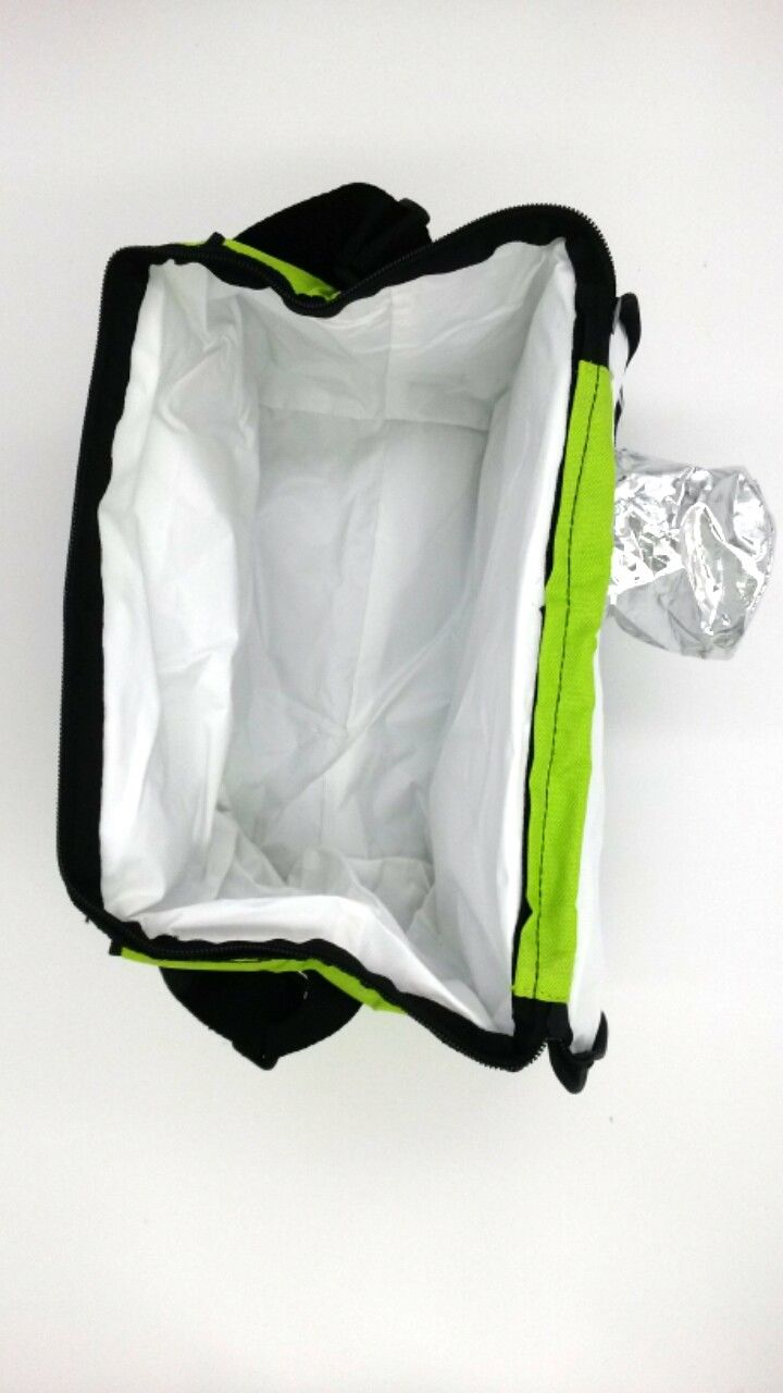 Coolpack 12 can deluxe beverage holder lunch cooler bag with shoulder strap