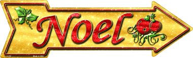 Noel Novelty Metal Arrow Sign