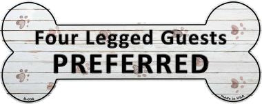 4 Legged Guests Preferred Novelty Bone Magnet