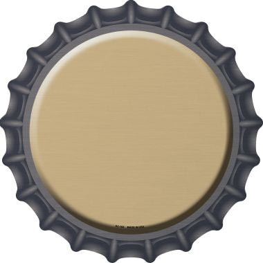 Gold Novelty Metal Bottle Cap BC-164