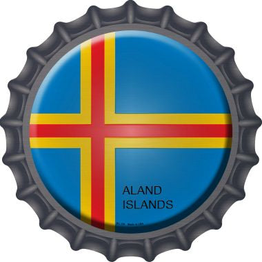 Aland Islands Novelty Metal Bottle Cap BC-181