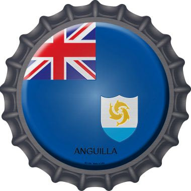 Anguilla Novelty Metal Bottle Cap BC-189