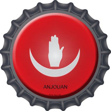 Anjouan Novelty Metal Bottle Cap BC-190