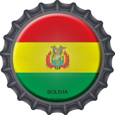 Bolivia Novelty Metal Bottle Cap BC-210