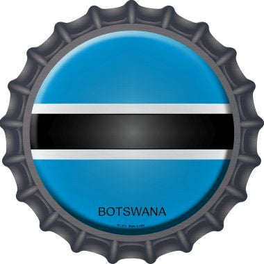 Botswana Novelty Metal Bottle Cap BC-213