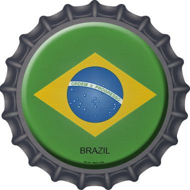 Brazil Novelty Metal Bottle Cap BC-214