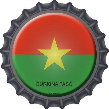 Burkina Faso Novelty Metal Bottle Cap BC-218