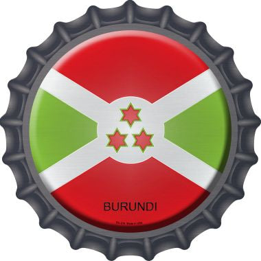 Burundi Novelty Metal Bottle Cap BC-219