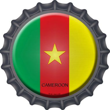 Cameroon Novelty Metal Bottle Cap BC-222