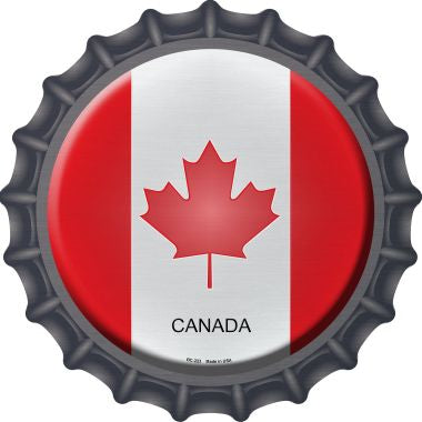 Canada Novelty Metal Bottle Cap BC-223
