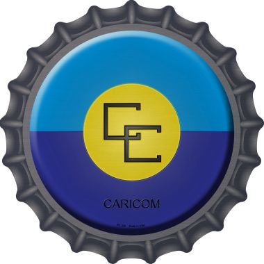 Caricorn Novelty Metal Bottle Cap BC-226