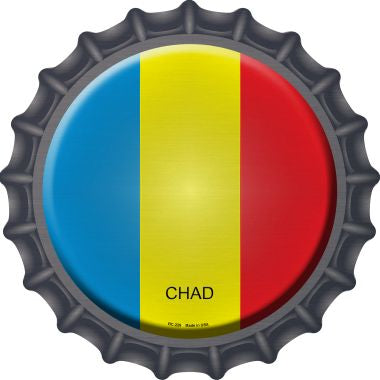 Chad Novelty Metal Bottle Cap BC-229