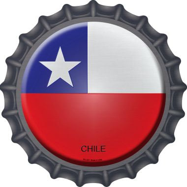 Chile Novelty Metal Bottle Cap BC-231