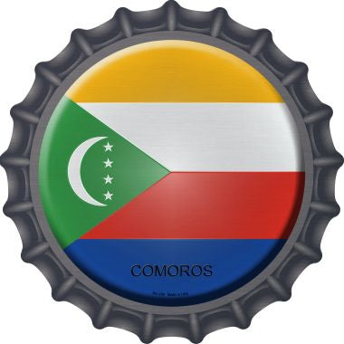 Comoros Novelty Metal Bottle Cap BC-238