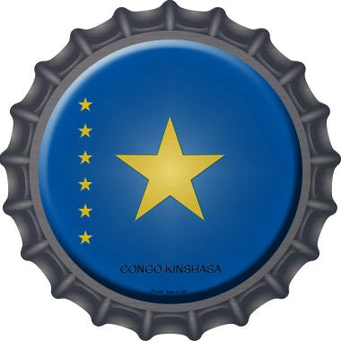 Congo Kinshasa Novelty Metal Bottle Cap BC-240