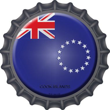 Cook Islands Novelty Metal Bottle Cap BC-241