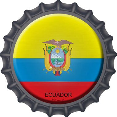 Ecuador Novelty Metal Bottle Cap BC-257