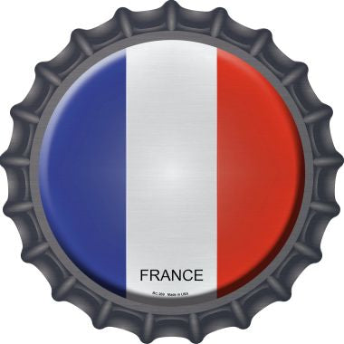 France Novelty Metal Bottle Cap BC-269