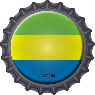 Gabon Novelty Metal Bottle Cap BC-273