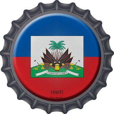 Haiti Novelty Metal Bottle Cap BC-291
