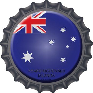 Heard McDonald Islands Novelty Metal Bottle Cap BC-292