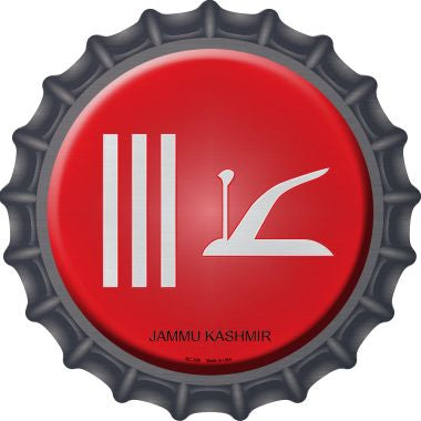 Jammu Kashmir Novelty Metal Bottle Cap BC-308