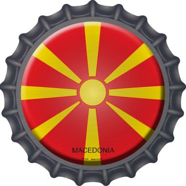 Macedonia Novelty Metal Bottle Cap BC-337