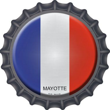 Mayotte Novelty Metal Bottle Cap BC-350