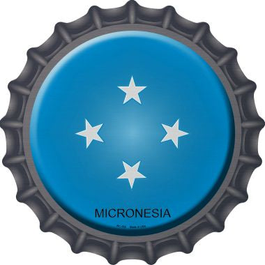 Micronesia Novelty Metal Bottle Cap BC-352