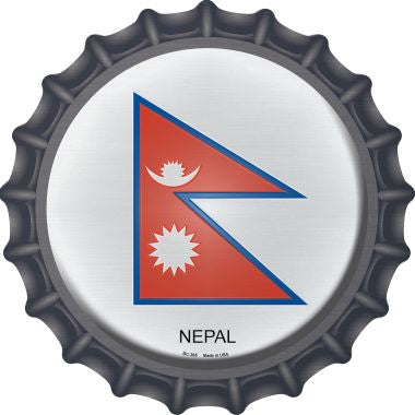 Nepal Novelty Metal Bottle Cap BC-365