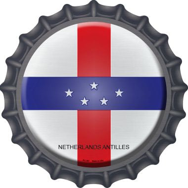 Netherlands Artilles Novelty Metal Bottle Cap BC-367