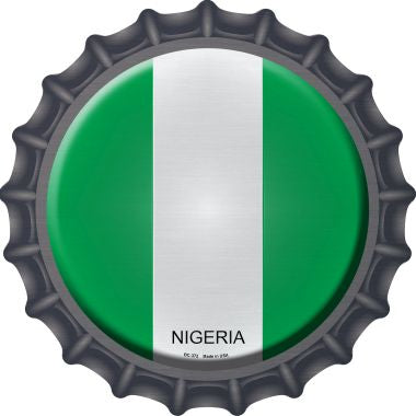 Nigeria Novelty Metal Bottle Cap BC-372