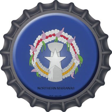 Northern Marianas Novelty Metal Bottle Cap BC-377