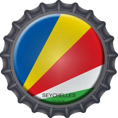Seychelles Novelty Metal Bottle Cap BC-410