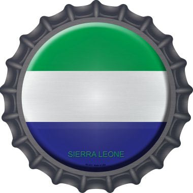 Sierra Leone Novelty Metal Bottle Cap BC-412