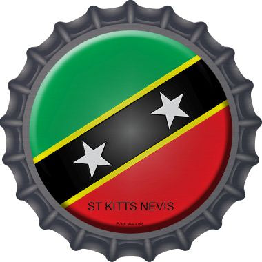 St Kitts Nevis Novelty Metal Bottle Cap BC-425